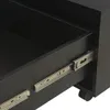 Tavolino nero lucido 60x60x35 cm materiale a base di legno Anteprima dell’immagine prodotto 6
