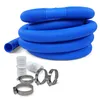 SET> 6,00m Schwimmbad Schlauch, blau Ø 38mm Produktbild-Vorschau 3