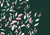 Vlies Fototapete - Flowering vine - minimalist climbing Produktbild-Vorschau 5