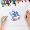 Šablóny na maľovanie pre deti, sada 8 kusov 15x15 cm Náhľad obrázku produktu 3