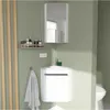 SKINO Eckwaschbecken + Badezimmerschrank Produktbild-Vorschau 1