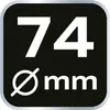 NEO TOOLS Nasadka do filtra oleju 74 mm, 15 kątna Podgląd zdjęcia produktu 4