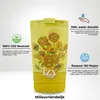 Thermosbecher 0,35L, Edelstahl, Sonnenblumen van Gogh - IZY Produktbild-Vorschau 5