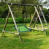 Balançoire avec nid carré en vert Voir les images du produit 5