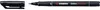 A black marker pen with its cap off, lying on a white background. Náhled obrázku produktu