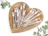 Nordstern Seifenblasen Hochzeit Set mit Herzgriff Produktbild-Vorschau 2
