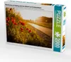 CALVENDO Puzzle Mohnblumen am Radweg zwischen Heßdorf und Produktbild-Vorschau 2