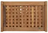 Półka łazienkowa vidaXL w kolorze naturalnym, 45 x 30 x 71 Podgląd zdjęcia produktu 5
