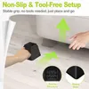 QEENTOE 8 Stück Quadratisch Möbelerhöher, 4 hohe und 4 Produktbild-Vorschau 5