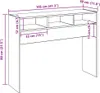 vidaXL Console tafel, ambachtelijk design, eikenhoutlook, Productafbeelding-voorbeeld 8