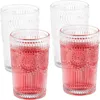 Bicchieri Relaxdays, set da 4, 400 ml, bicchieri vintage Anteprima dell’immagine prodotto 1
