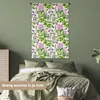 MuchoWow® Wandteppich Wandbehang Blumen - Hortensie - Produktbild-Vorschau 4