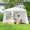 Outsunny Faltpavillon 2,4x2,4m Pavillon höhenverstellbar Produktbild-Vorschau 2