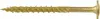 A single gold-colored screw is shown horizontally against a white background. Náhled obrázku produktu