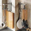 Küche Organizer, Wandhängender Küchenhaken aus Aluminium, Produktbild-Vorschau 4