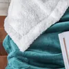 Flauschige Kuscheldecke Sherpa Coral extra weich & warm Produktbild-Vorschau 5