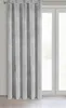 Eurofirany Vorhang VILLA stahl 140X250 Ösen Produktbild-Vorschau 2