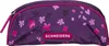 A purple pencil case with a floral pattern. Voir les images du produit