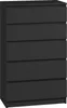 Roe Furniture | Kommode 60 cm - 5 Schubladen - Schwarz - Produktbild-Vorschau 1