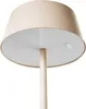 BELIANI Lampa stołowa bezprzewodowa beżowa metalowa LED z Podgląd zdjęcia produktu 7