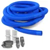 SET> 6,00m Schwimmbad Schlauch, blau Ø 32mm Produktbild-Vorschau 2