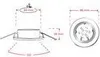 Faretto da incasso a LED Faretto da soffitto set di 5 Anteprima dell’immagine prodotto 5
