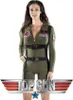 Top Gun Romper - Karneval Faschingskostüm Damen Größe: S Produktbild-Vorschau 13