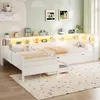 Merax Divano letto due 90x200cm a forma di L, divano letto Anteprima dell’immagine prodotto 3