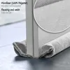 com-four® 2x Zugluftstopper für die Tür - Mikrofaser Produktbild-Vorschau 3