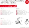 Hailo D100 TL Topline Teleskopleiter - ausziehbare, Produktbild-Vorschau 7