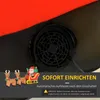 HOMCOM Aufblasbarer Weihnachtsmann mit Rentieren, 6 LEDs, Produktbild-Vorschau 6