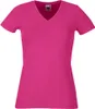 Fruit of the Loom V-Neck T Lady-Fit Damen T-Shirt, Größe:XL Produktbild-Vorschau 2