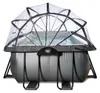 EXIT Black Leather Rahmenpool 400x200x100cm, Aufstellpool, Produktbild-Vorschau 4