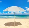 Sonnenschirm Strandschirm Balkonschirm creme 160 cm UV Produktbild-Vorschau 2