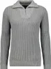 Ragman Troyer Strickpullover in grau