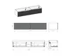 Jungborn Unterschrank NONUS BxHxT 1600 x 318 mm x 453 mm Produktbild-Vorschau 6