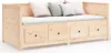 vidaXL: Cama de día sin colchón, 75x190 cm, madera maciza Vista previa de la imagen del producto 5