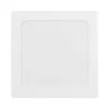 A white square panel light with a raised border. Náhľad obrázku produktu