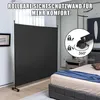 A room divider is shown in a bedroom setting. Náhled obrázku produktu