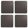 ASA Selection, juego de 4 posavasos de cuero sintético, Vista previa de la imagen del producto 5