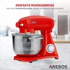 Arebos Küchenmaschine 6L Retro, Rot, 220 - 240 V, Produktbild-Vorschau 11