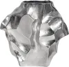 riess-ambiente Handgefertigte Vase LIQUID 25cm silber Produktbild-Vorschau 1