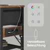 SONGMICS Konsolentisch mit LED-Beleuchtung, schmaler Produktbild-Vorschau 4