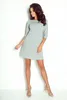 Kleid Duku A-Linien-Design grau Größe 42 Baumwolle-Elasthan Produktbild-Vorschau 4