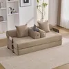 MODFU Kompressionssofa mit Seitentaschen,Klappsofa mit drei Produktbild-Vorschau 3