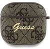 Guess Gua4G4Gsmw Housse Airpods 4 Brązowy/Brown 4G Charm Voir les images du produit 8