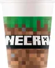 Minecraft - 8 Pappbecher - 200 ml Produktbild-Vorschau 1