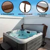 2,1 meter Whirlpool afdekking - Bruin Productafbeelding-voorbeeld 10