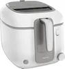 A white and gray Tefal deep fryer is shown from a front-side angle against a white background. Produktbild-Vorschau