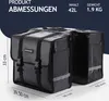 HikeMeister®  Doppelte Fahrradtasche für Gepäckträger - Produktbild-Vorschau 2